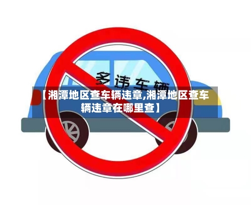 【湘潭地区查车辆违章,湘潭地区查车辆违章在哪里查】-第3张图片