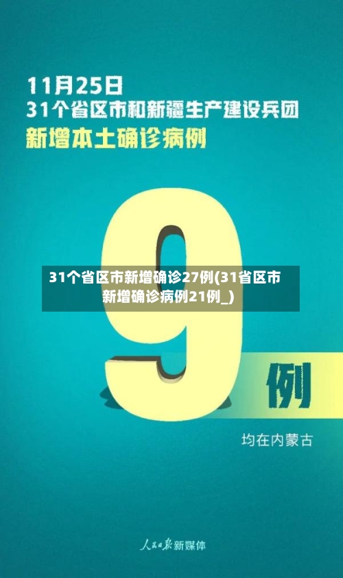 31个省区市新增确诊27例(31省区市新增确诊病例21例_)