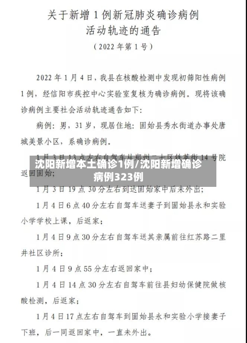 沈阳新增本土确诊1例/沈阳新增确诊病例323例-第3张图片