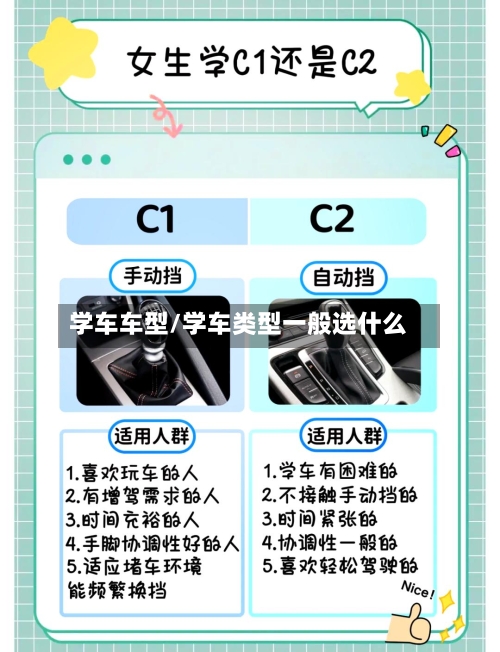 学车车型/学车类型一般选什么-第2张图片