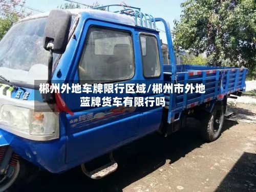 郴州外地车牌限行区域/郴州市外地蓝牌货车有限行吗-第2张图片