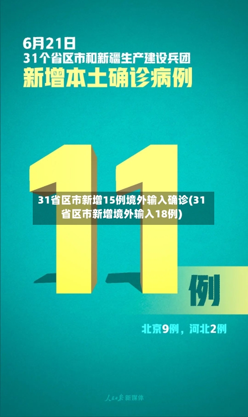 31省区市新增15例境外输入确诊(31省区市新增境外输入18例)-第2张图片