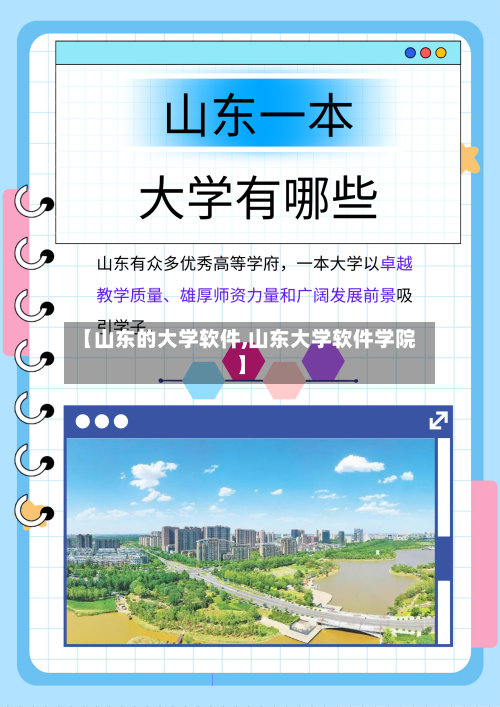 【山东的大学软件,山东大学软件学院】