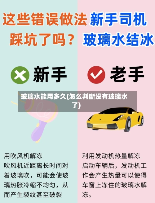 玻璃水能用多久(怎么判断没有玻璃水了)
