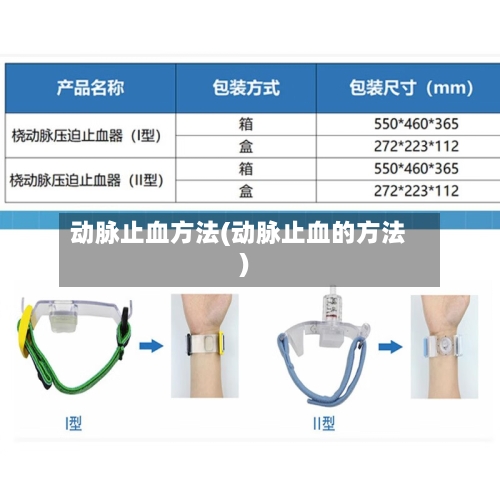 动脉止血方法(动脉止血的方法)-第3张图片