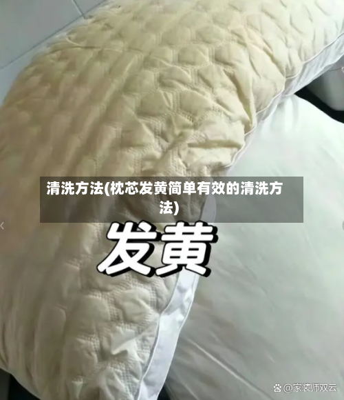 清洗方法(枕芯发黄简单有效的清洗方法)