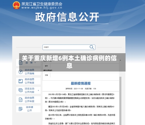 关于重庆新增6例本土确诊病例的信息-第2张图片